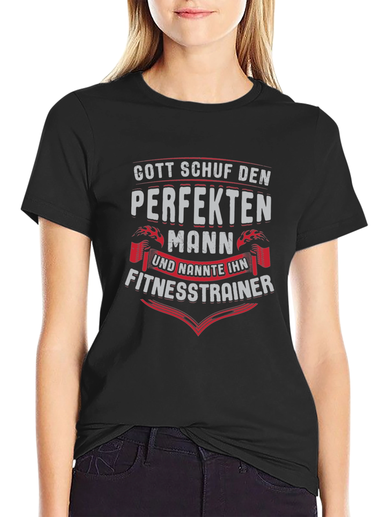 Fitness Trainer Perfect Man T-Shirt