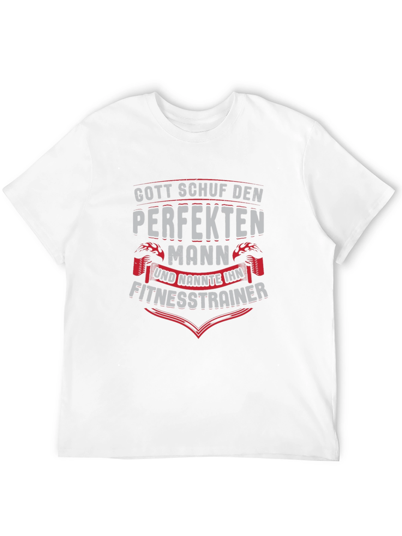 Fitness Trainer Perfect Man T-Shirt