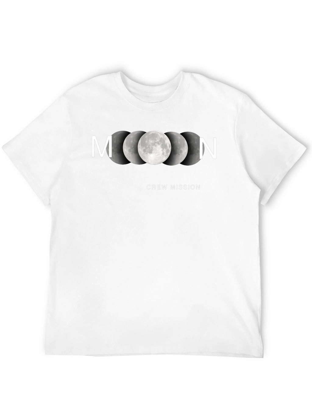Moon Crew Mission Black T-Shirt