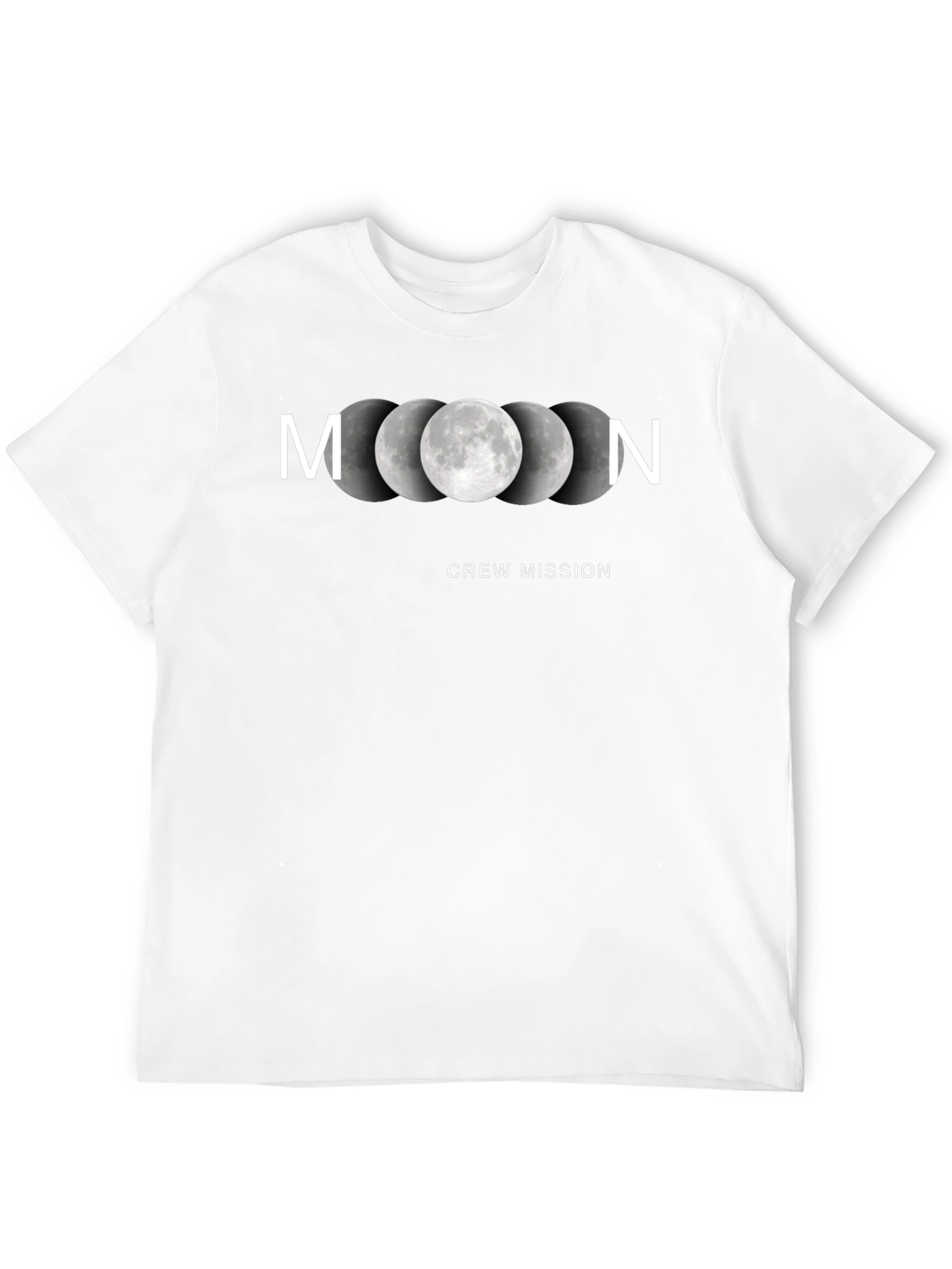 Moon Crew Mission Black T-Shirt