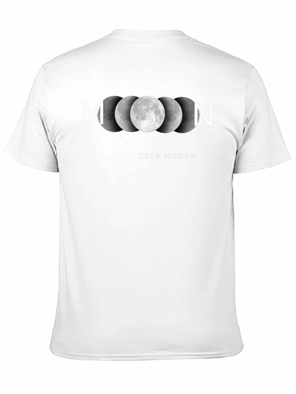 Moon Crew Mission Black T-Shirt