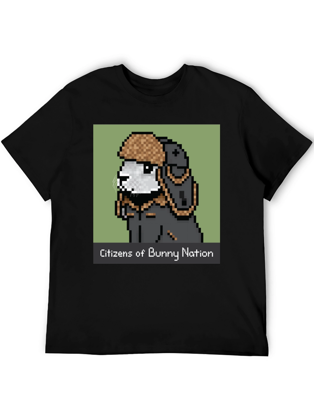 Citizens of Bunny Nation Black T-Shirt