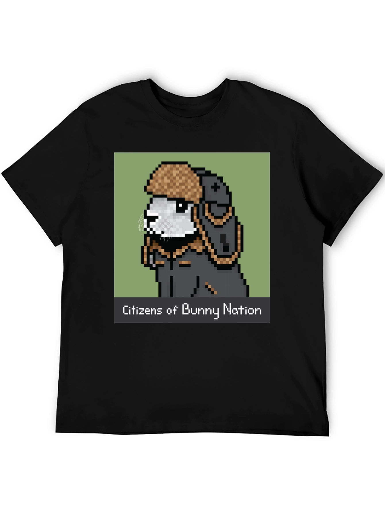 Citizens of Bunny Nation Black T-Shirt