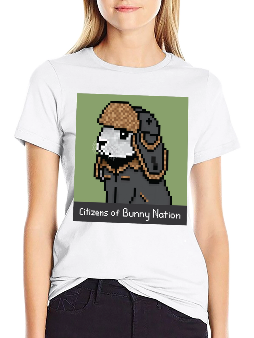 Citizens of Bunny Nation Black T-Shirt