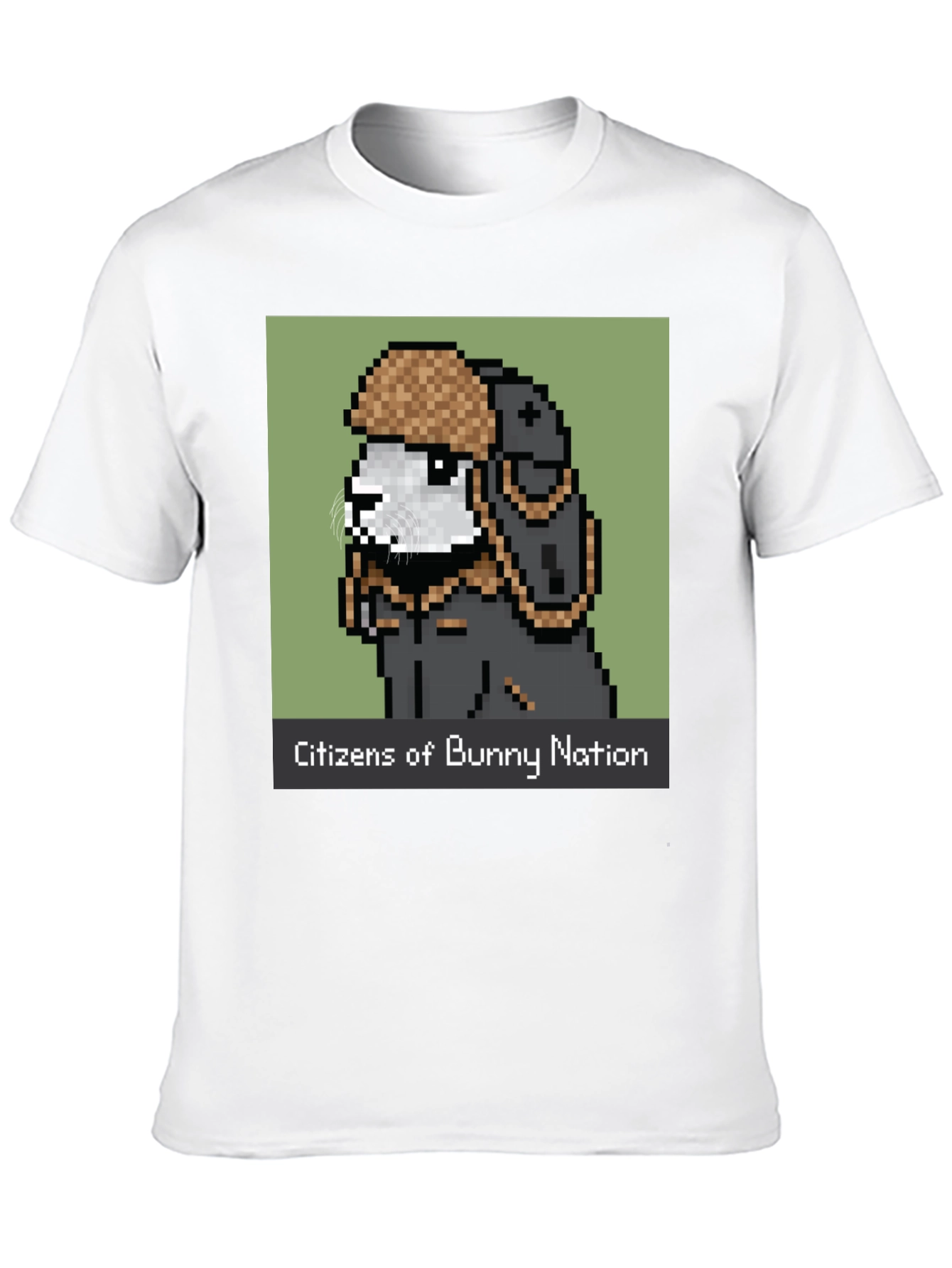 Citizens of Bunny Nation Black T-Shirt