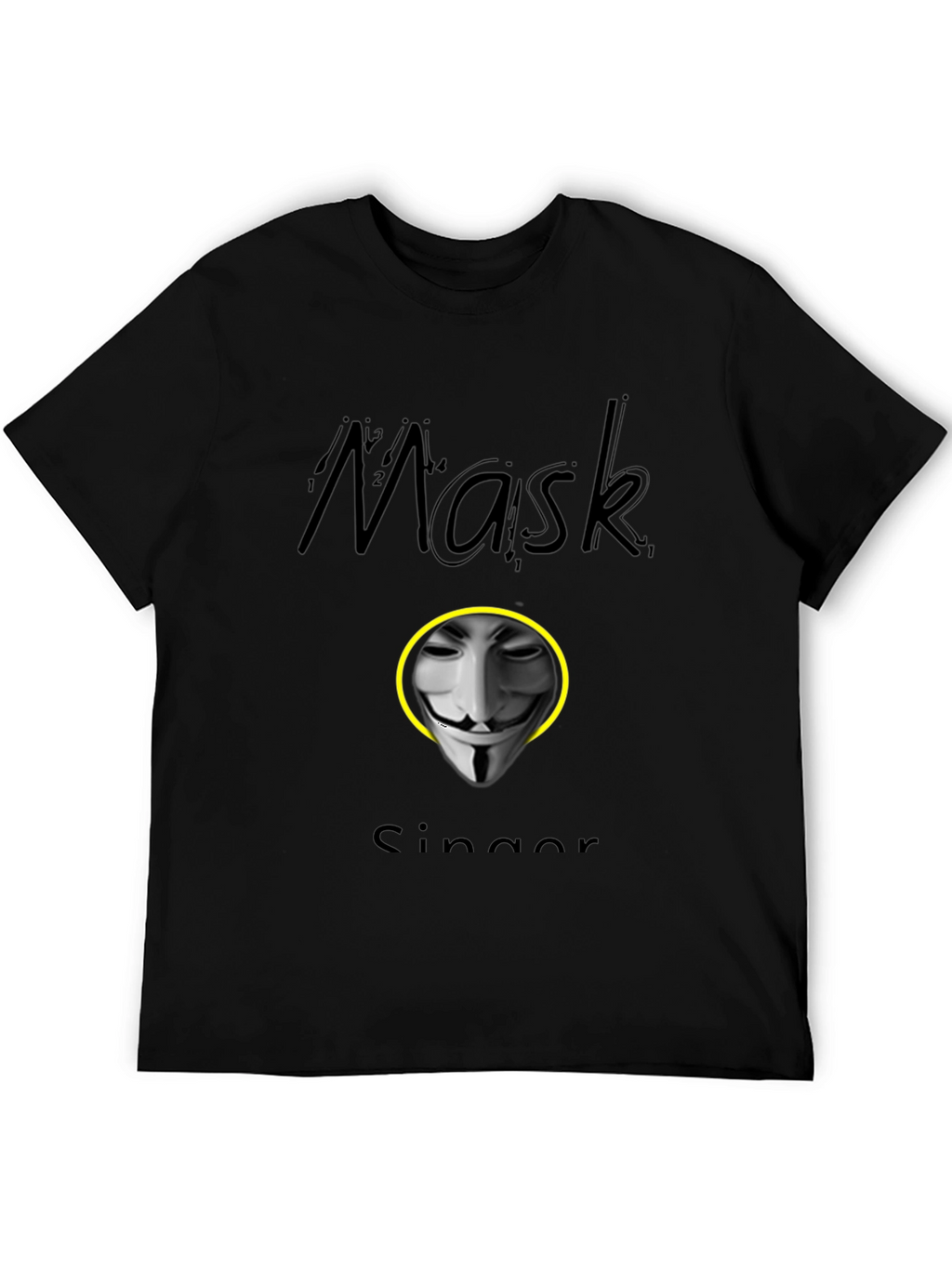 Masked Singer T-Shirt - Anonymous Mask Tee