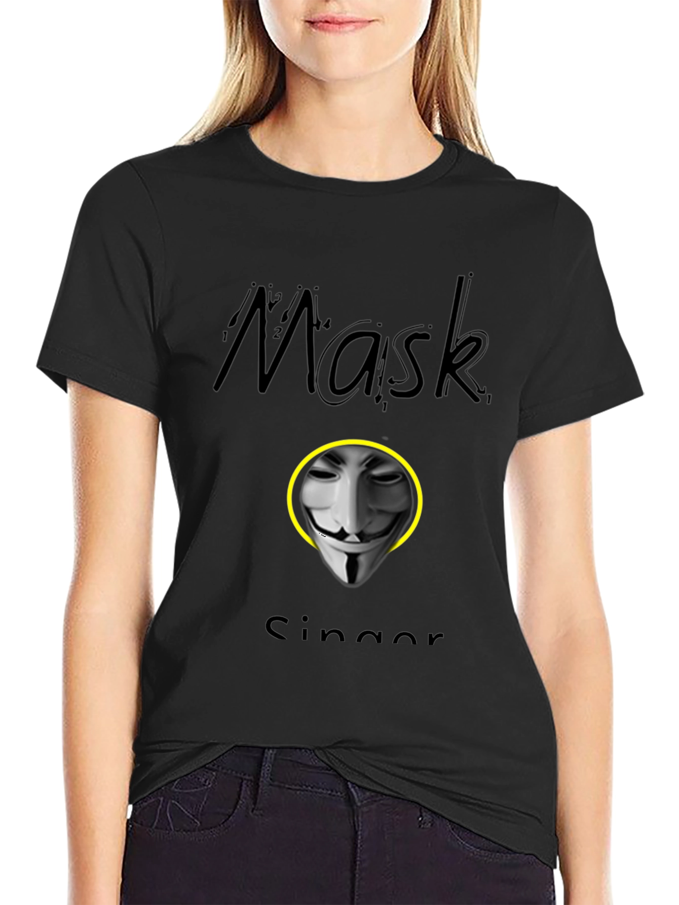 Masked Singer T-Shirt - Anonymous Mask Tee