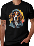Cool Dog Graphic Tee - Stylish Pet Lover Shirt