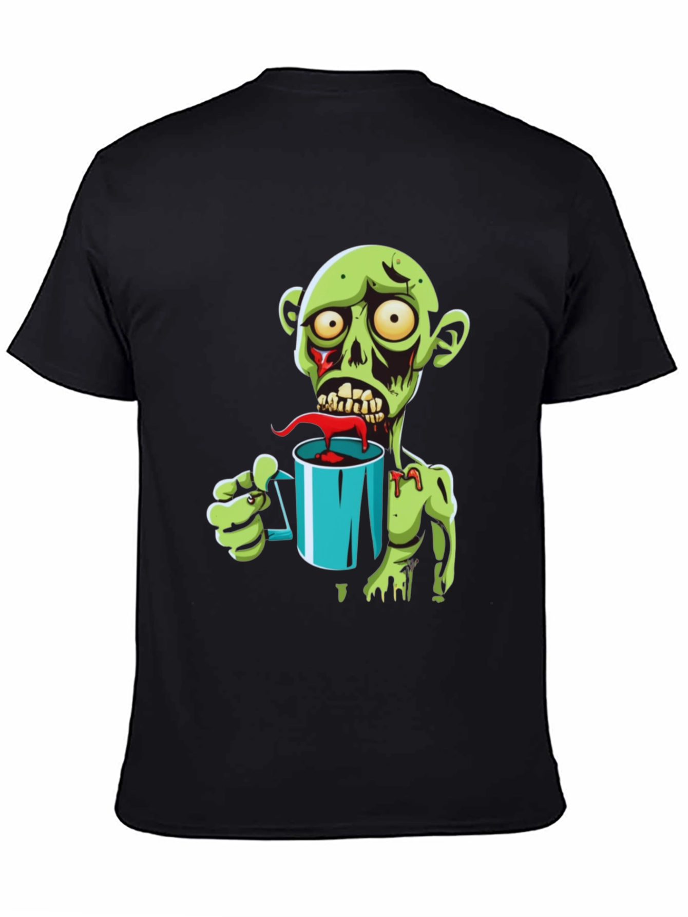 Zombie Coffee Lover Graphic Tee