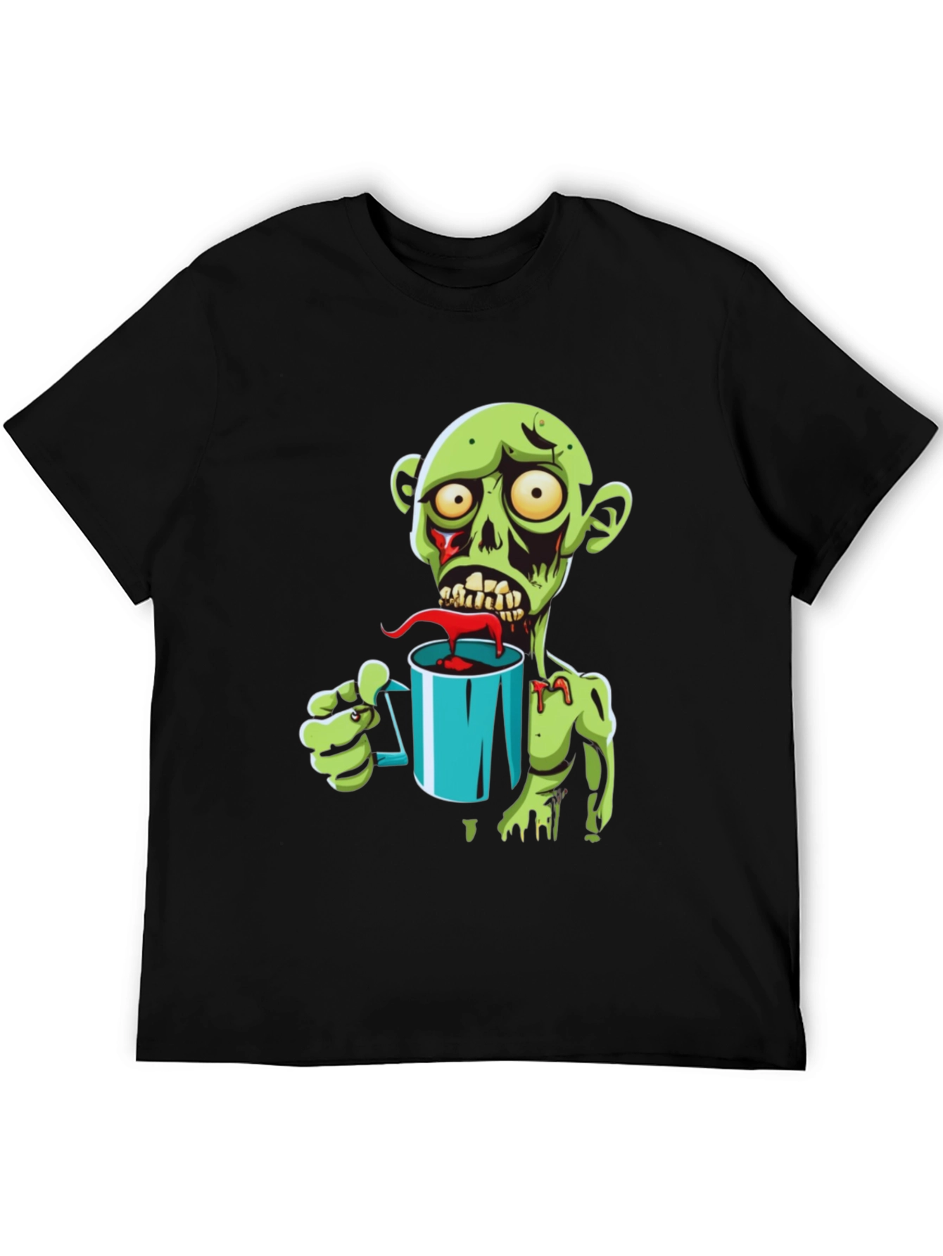 Zombie Coffee Lover Graphic Tee