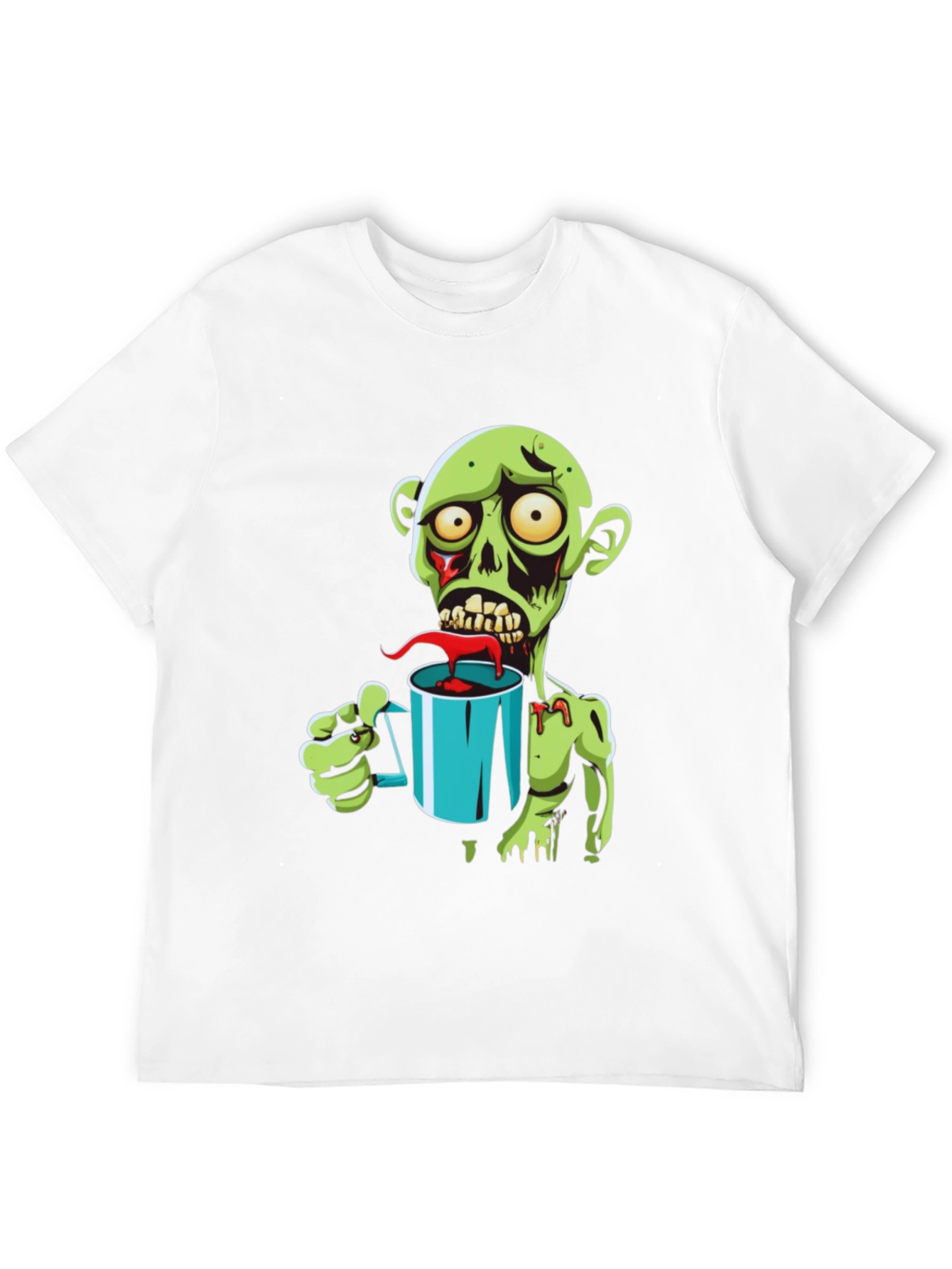 Zombie Coffee Lover Graphic Tee