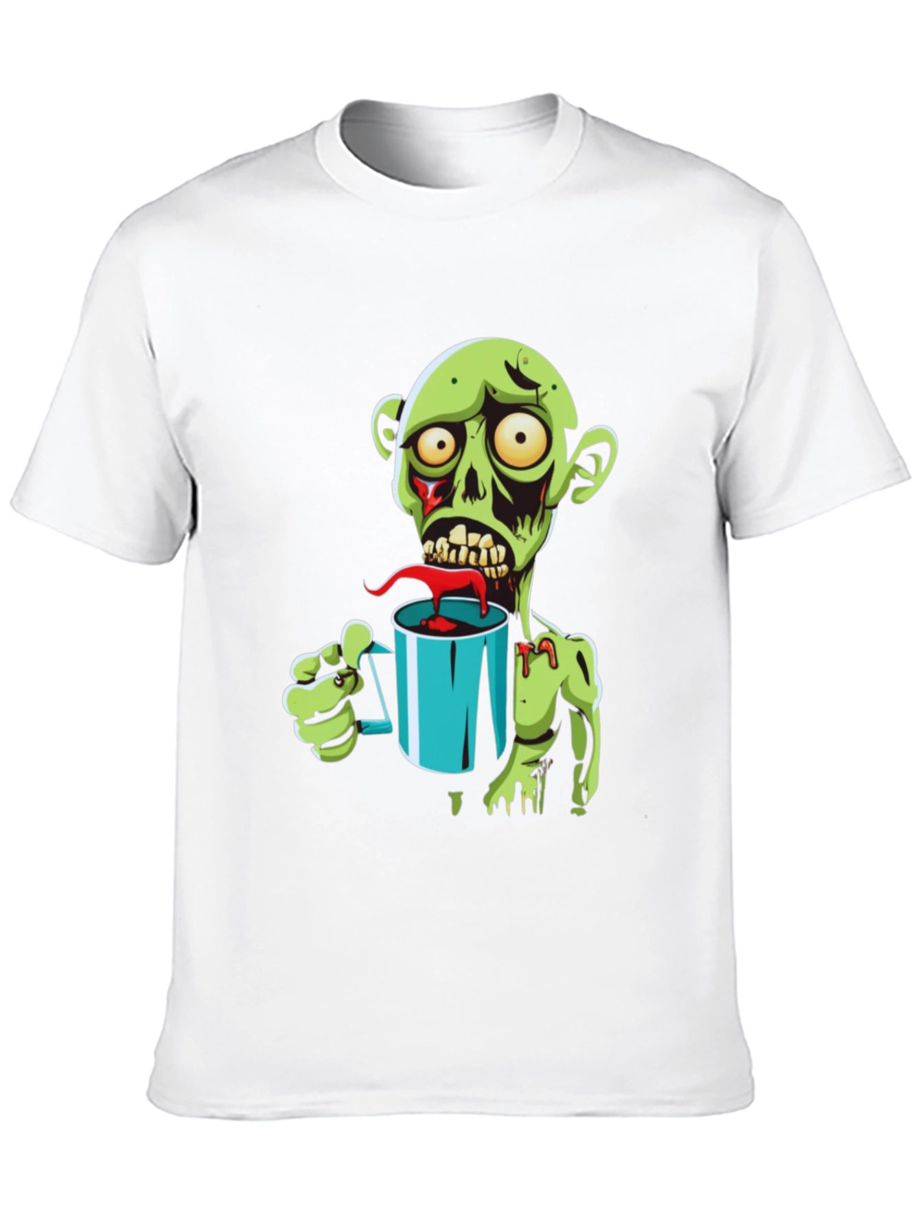 Zombie Coffee Lover Graphic Tee