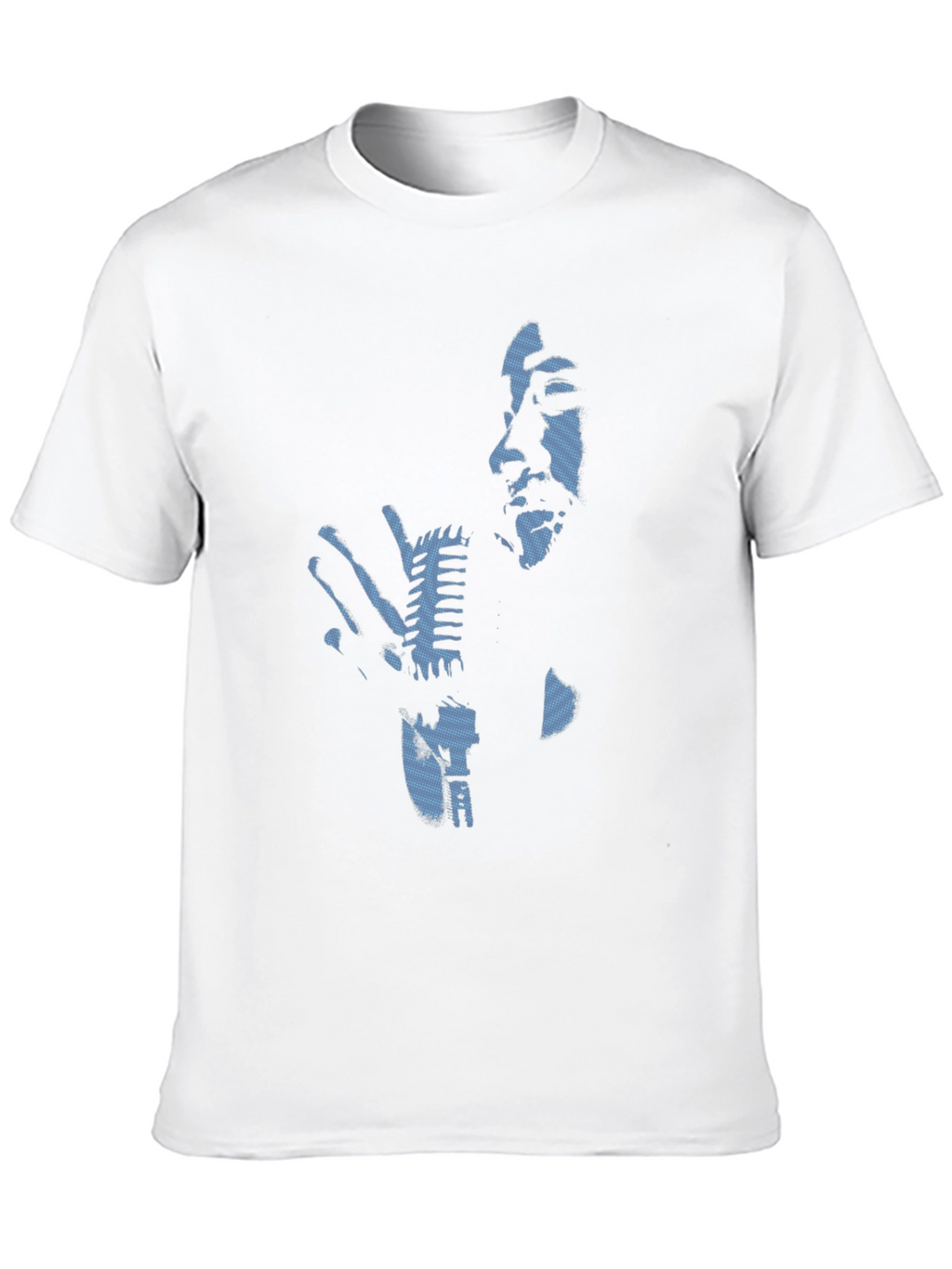 Retro Singer Graphic Black T-Shirt