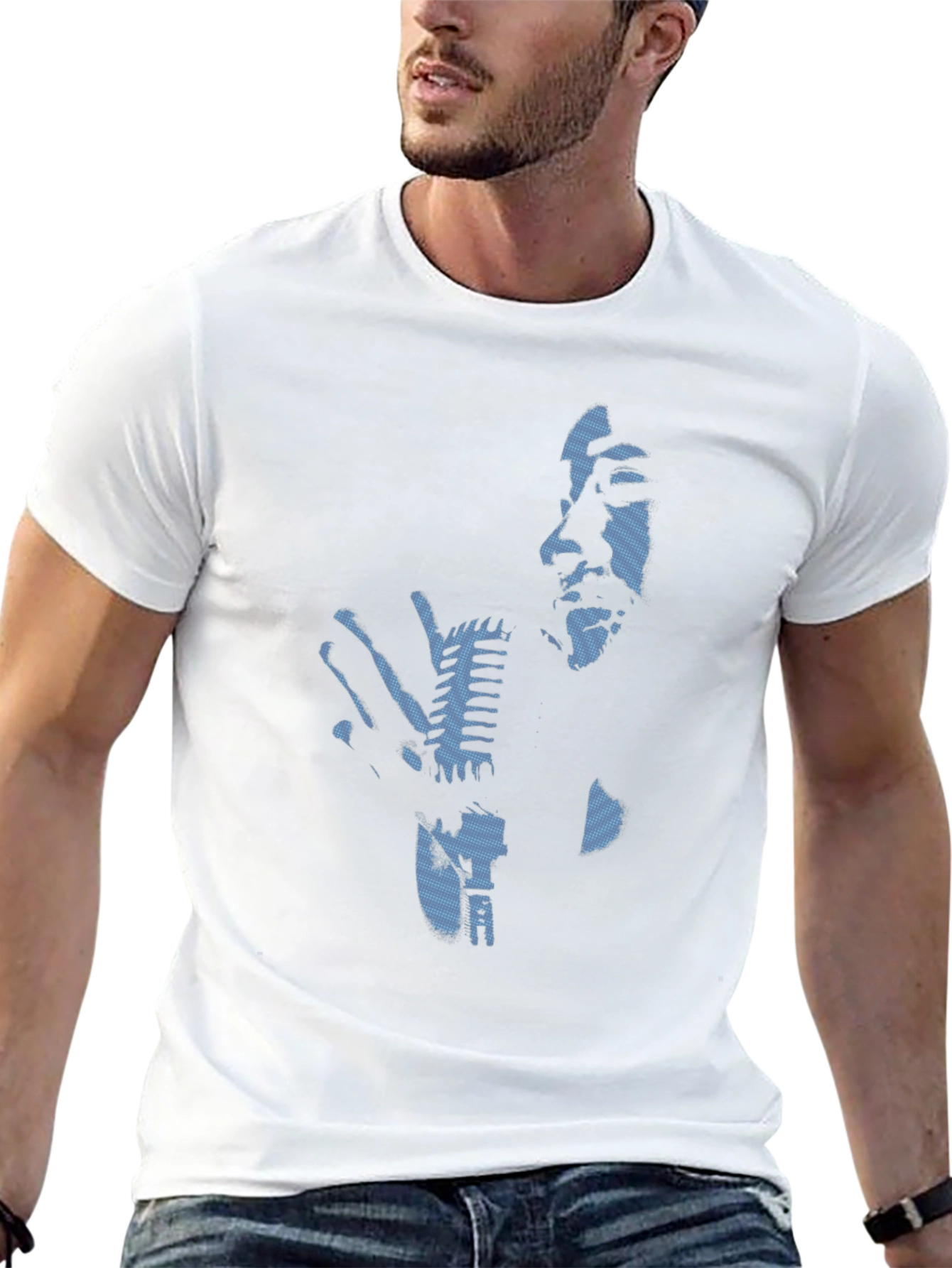 Retro Singer Graphic Black T-Shirt