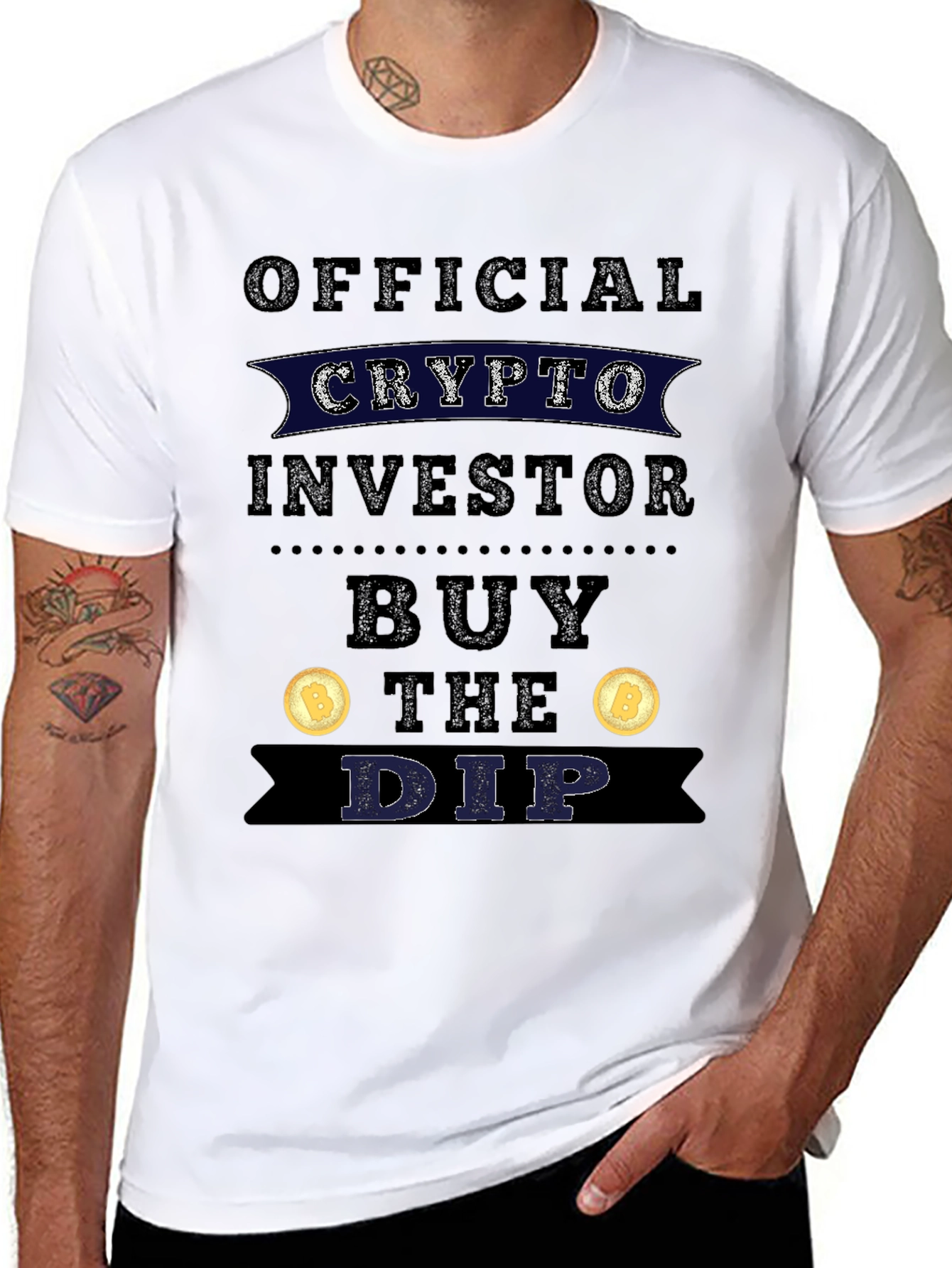 Crypto Investor Buy The Dip T-Shirt