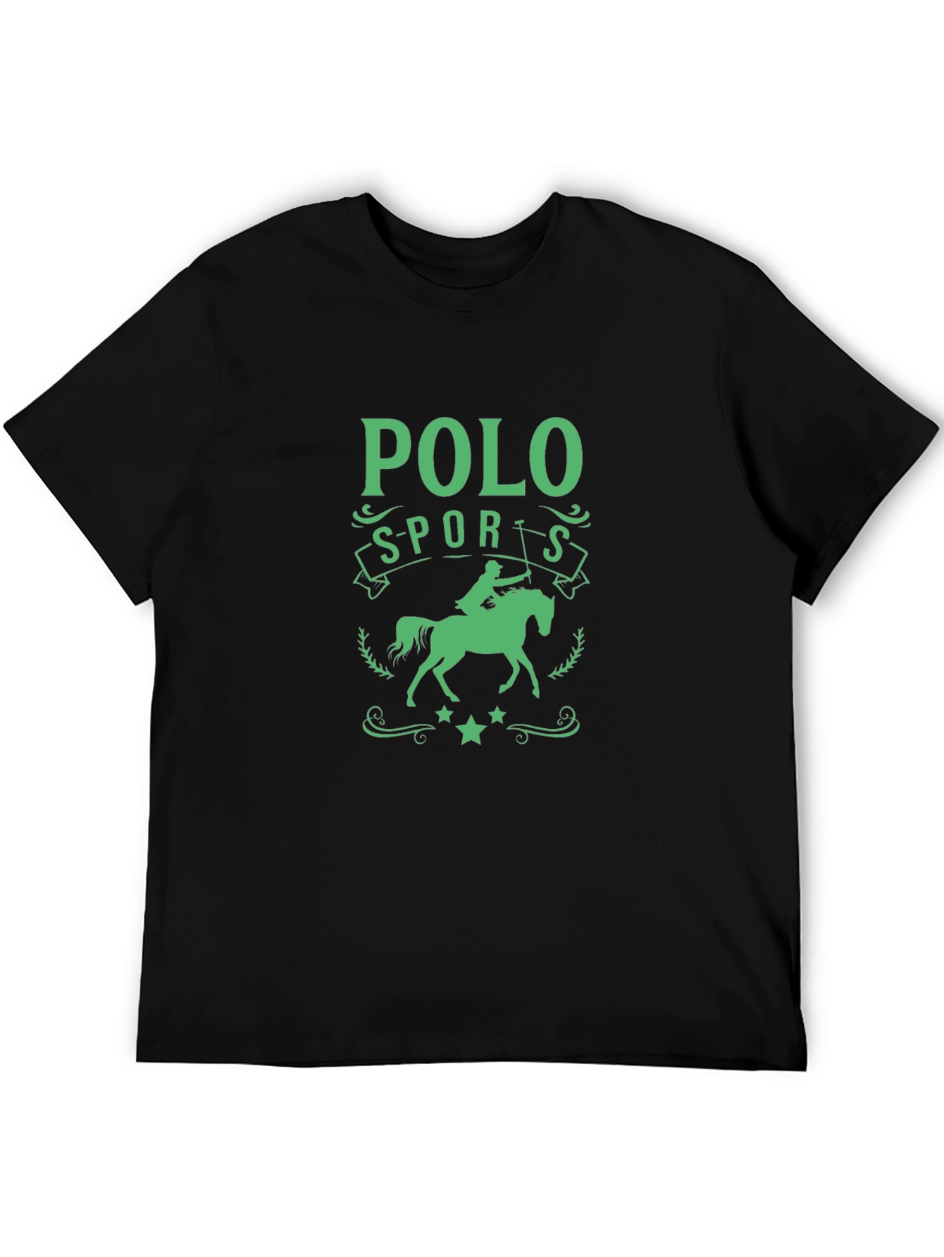 Polo Sports Graphic Tee - Equestrian Style