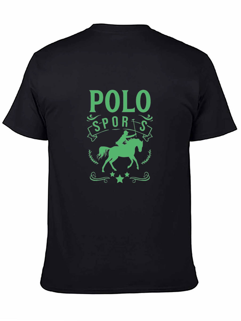Polo Sports Graphic Tee - Equestrian Style