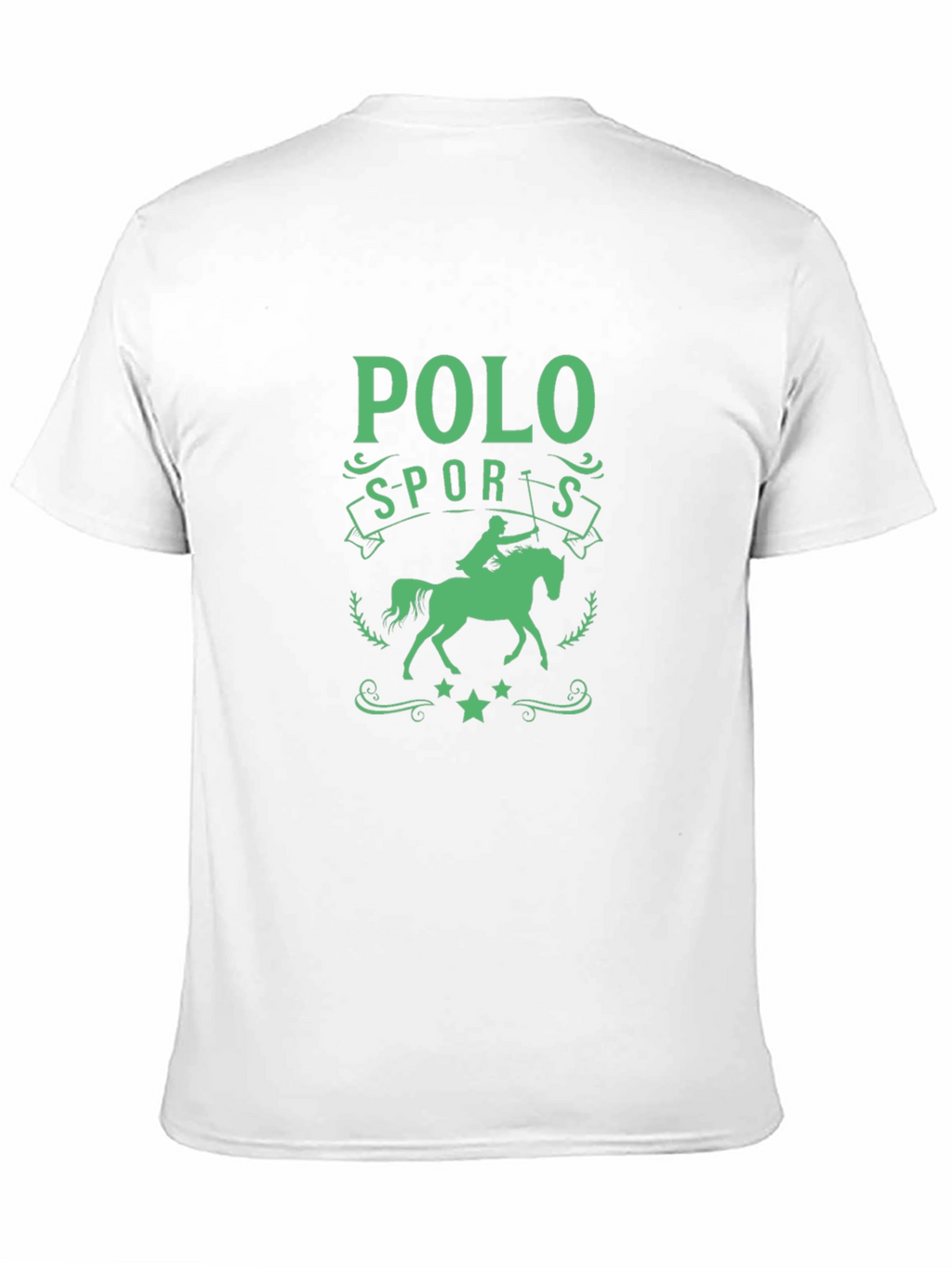 Polo Sports Graphic Tee - Equestrian Style