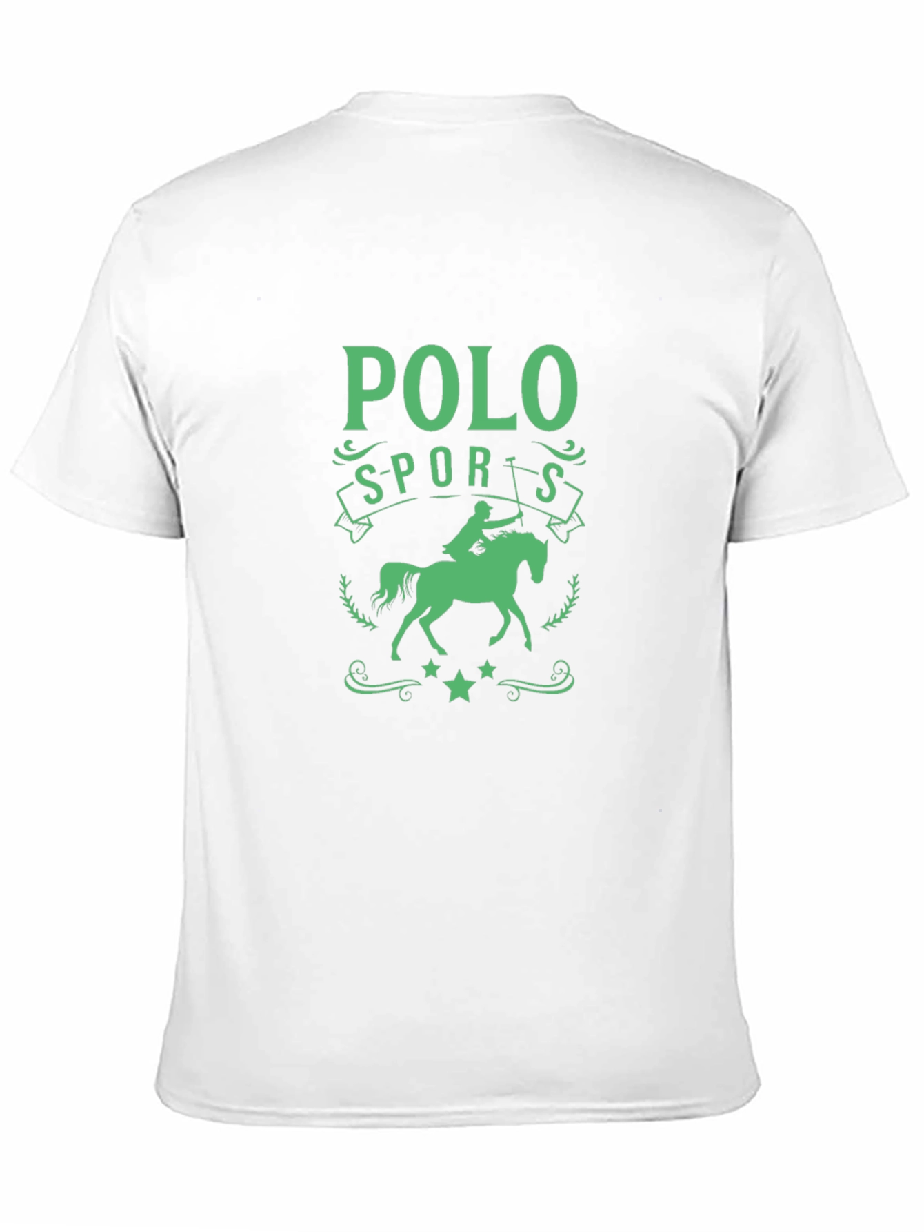 Polo Sports Graphic Tee - Equestrian Style