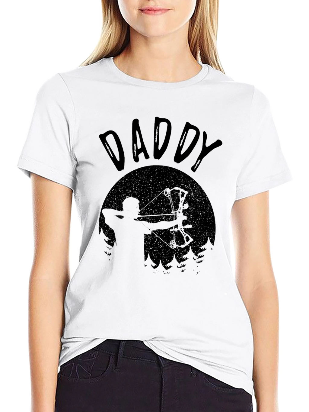 Daddy Archery T-Shirt: Hunting Bow Hunter
