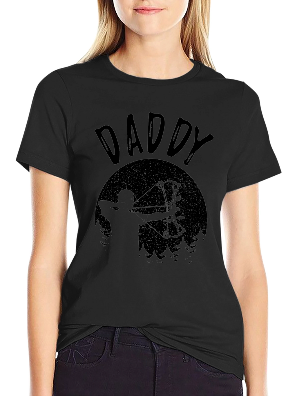 Daddy Archery T-Shirt: Hunting Bow Hunter