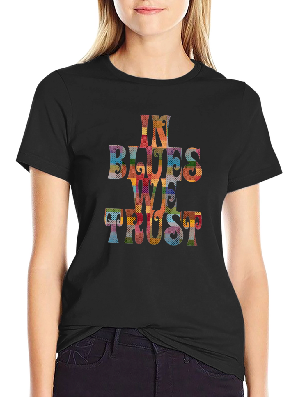 In Blues We Trust Graphic T-Shirt