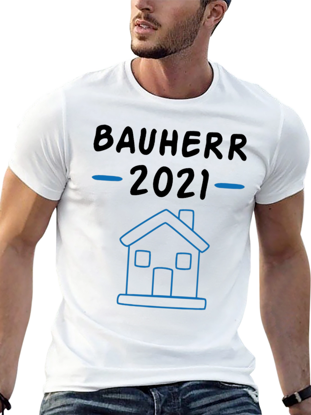 Bauherr 2021 Black Graphic Tee