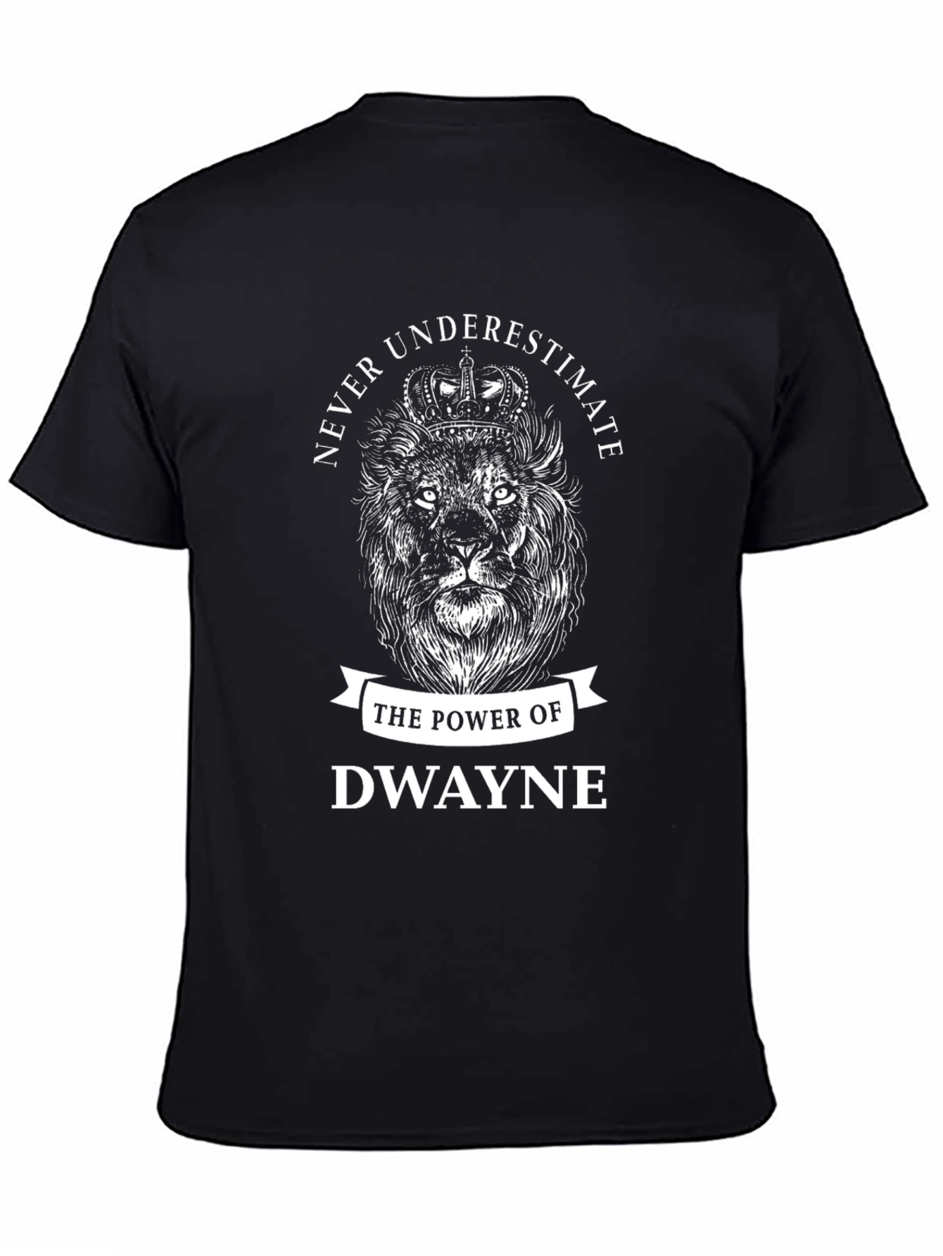 Dwayne Power Lion Graphic T-Shirt