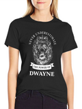Dwayne Power Lion Graphic T-Shirt