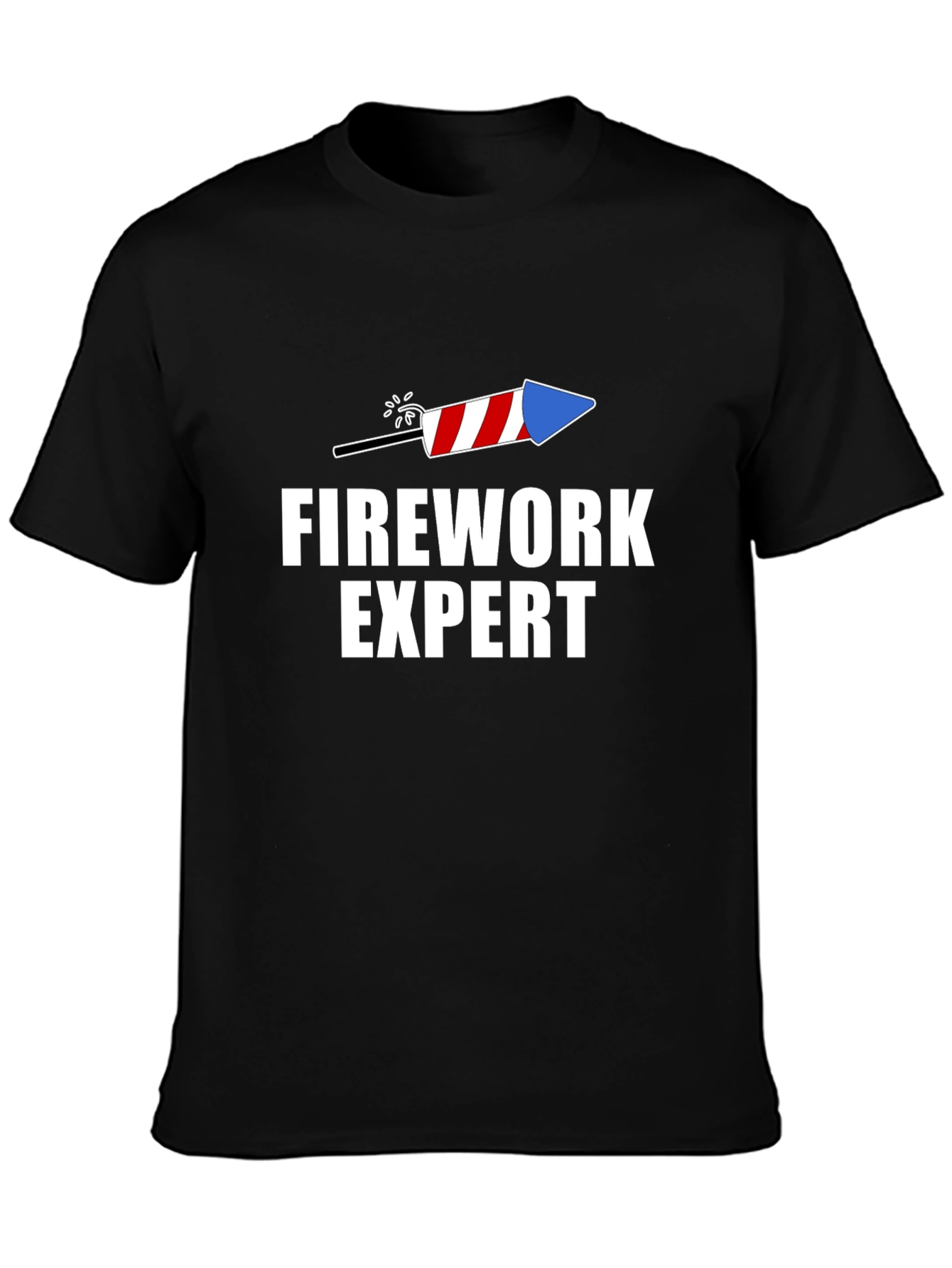 Firework Expert T-Shirt - Patriotic Tee