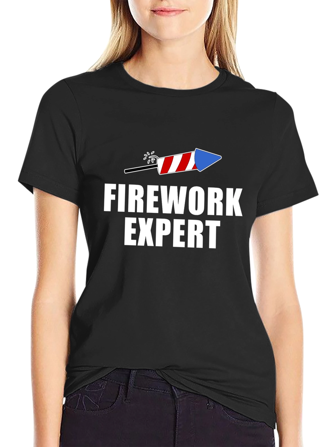 Firework Expert T-Shirt - Patriotic Tee