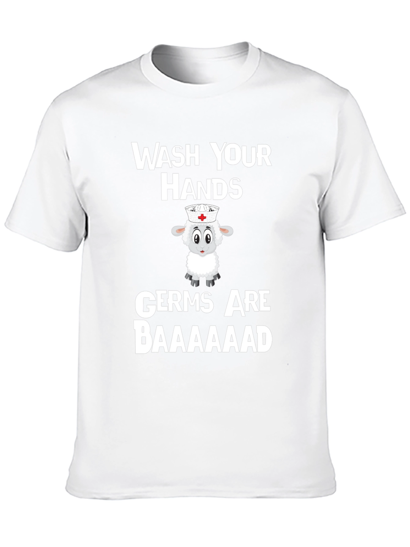 Wash Your Hands! Funny Sheep T-Shirt