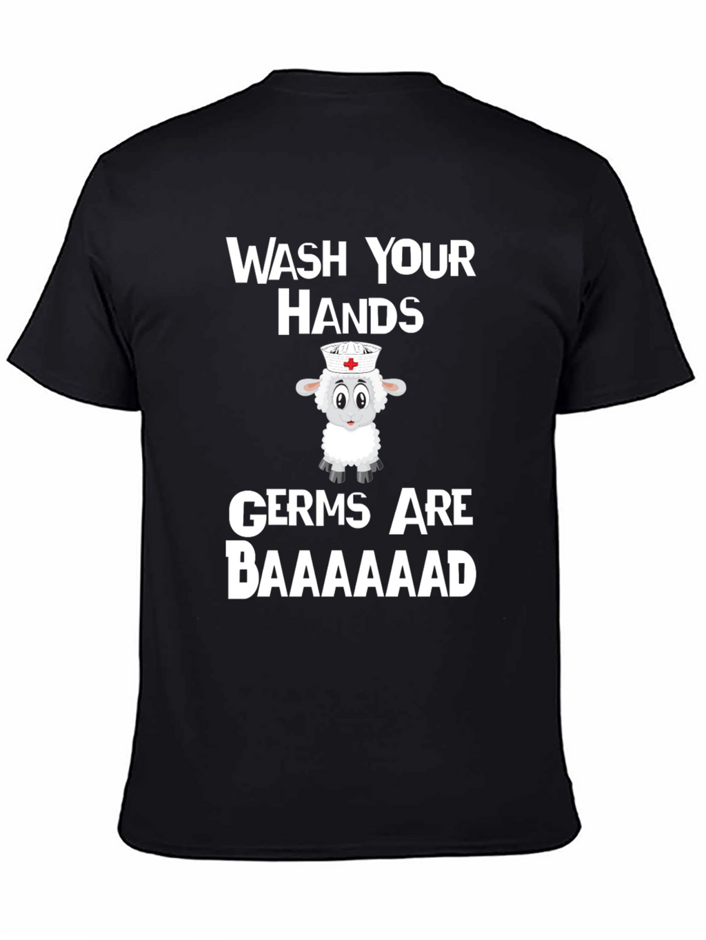 Wash Your Hands! Funny Sheep T-Shirt