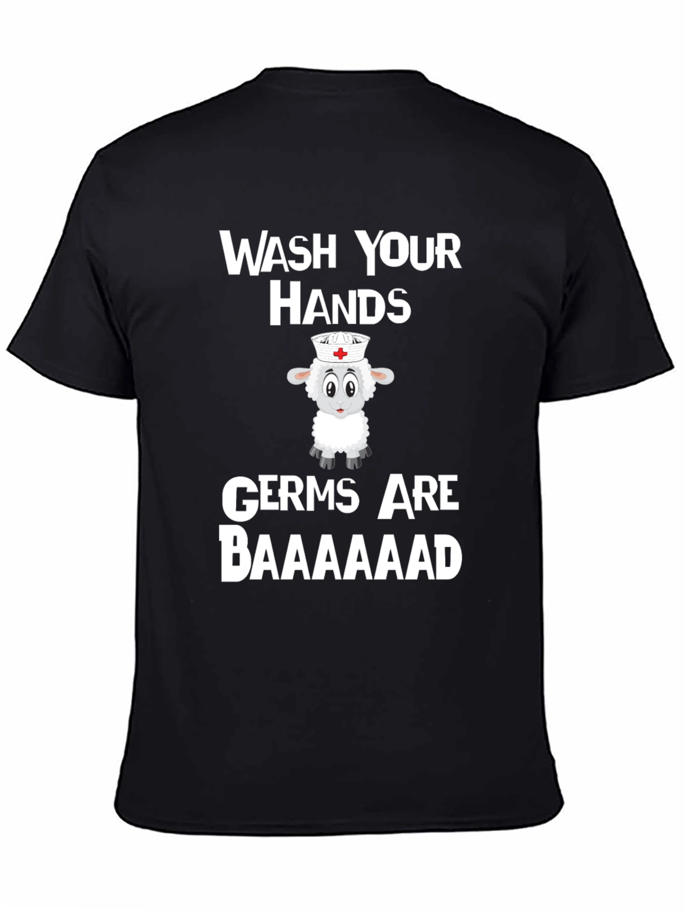 Wash Your Hands! Funny Sheep T-Shirt