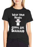 Wash Your Hands! Funny Sheep T-Shirt