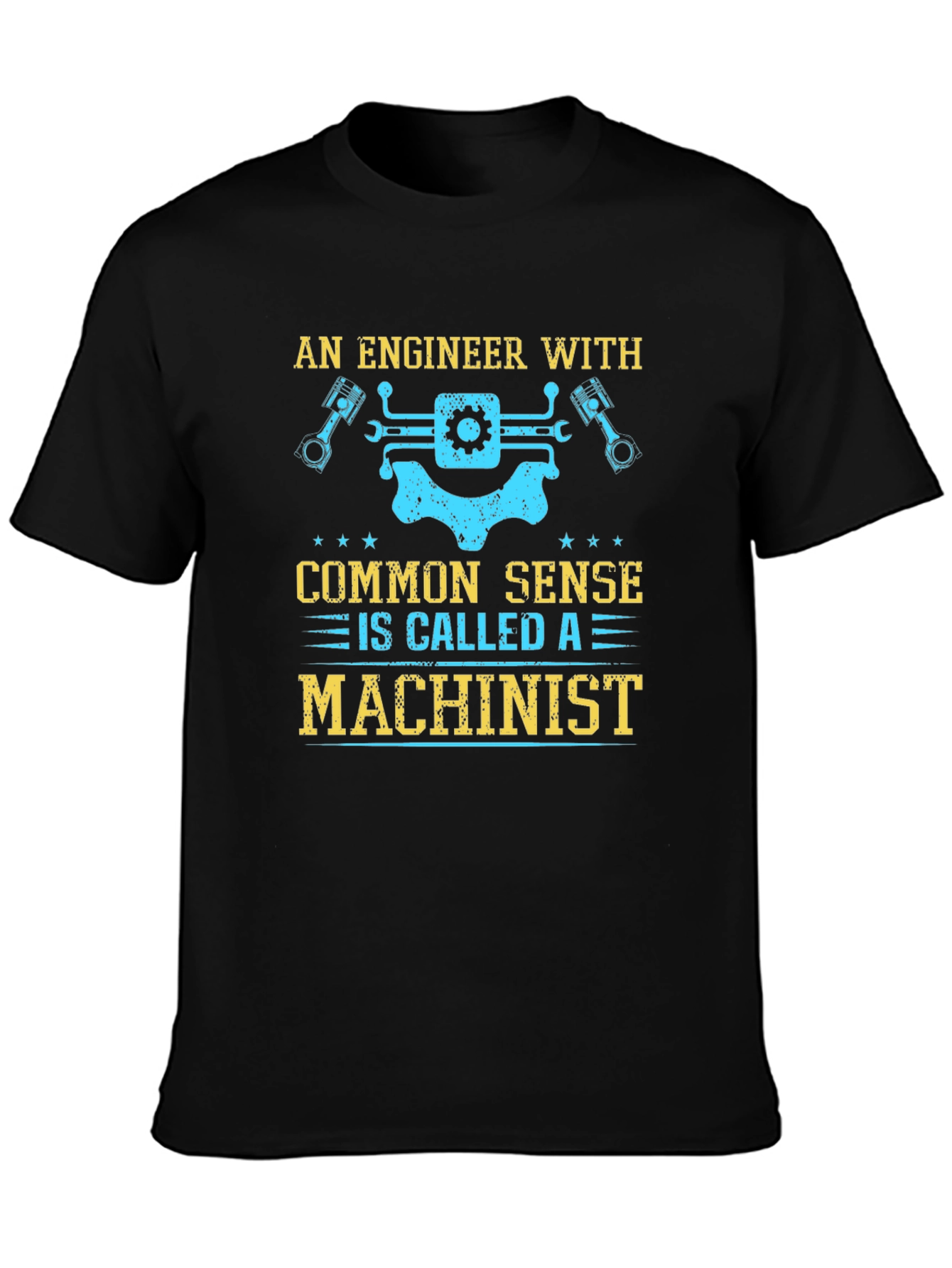 Engineer Machinist Graphic T-Shirt