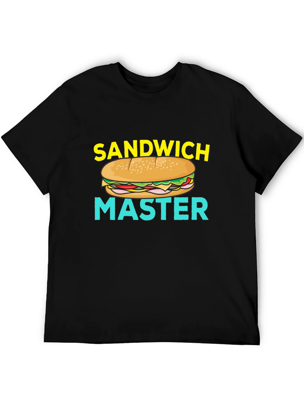 Sandwich Master Graphic T-Shirt - Foodie Gift