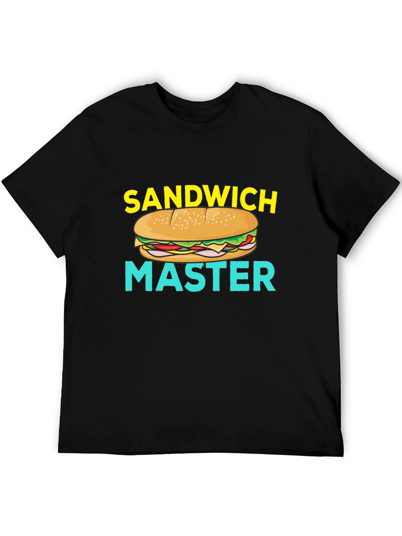 Sandwich Master Graphic T-Shirt - Foodie Gift
