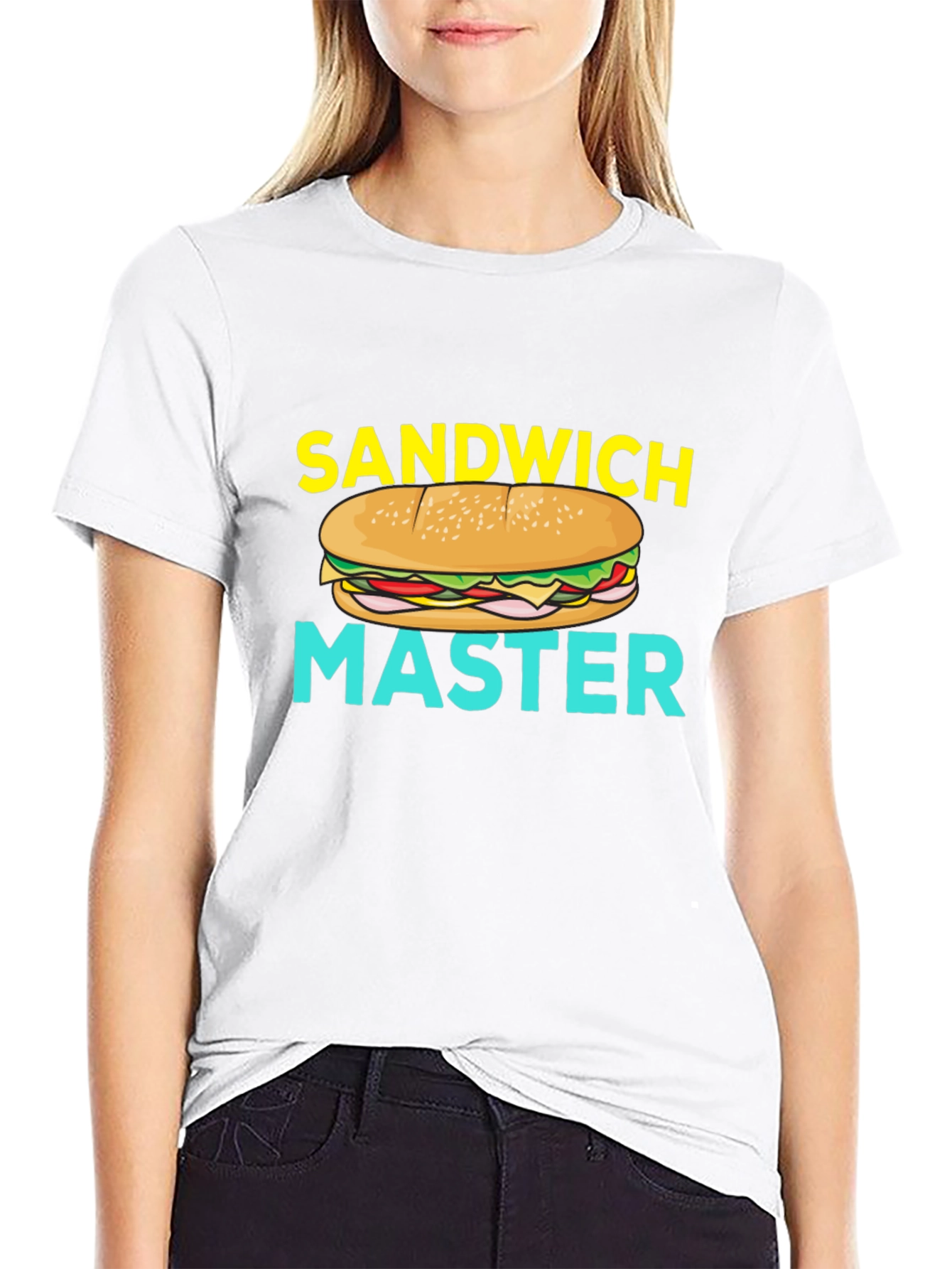 Sandwich Master Graphic T-Shirt - Foodie Gift