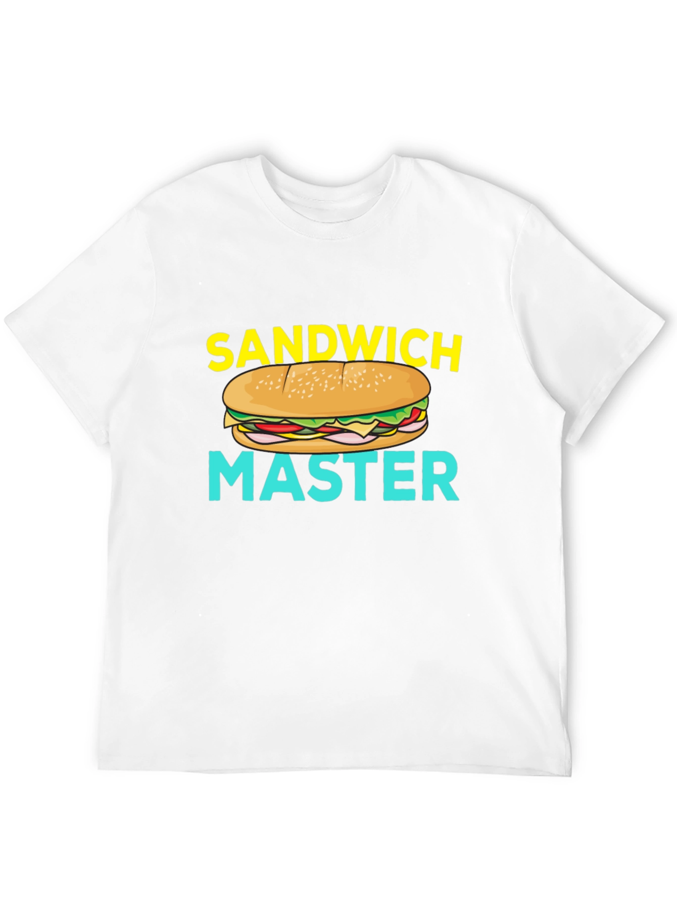 Sandwich Master Graphic T-Shirt - Foodie Gift