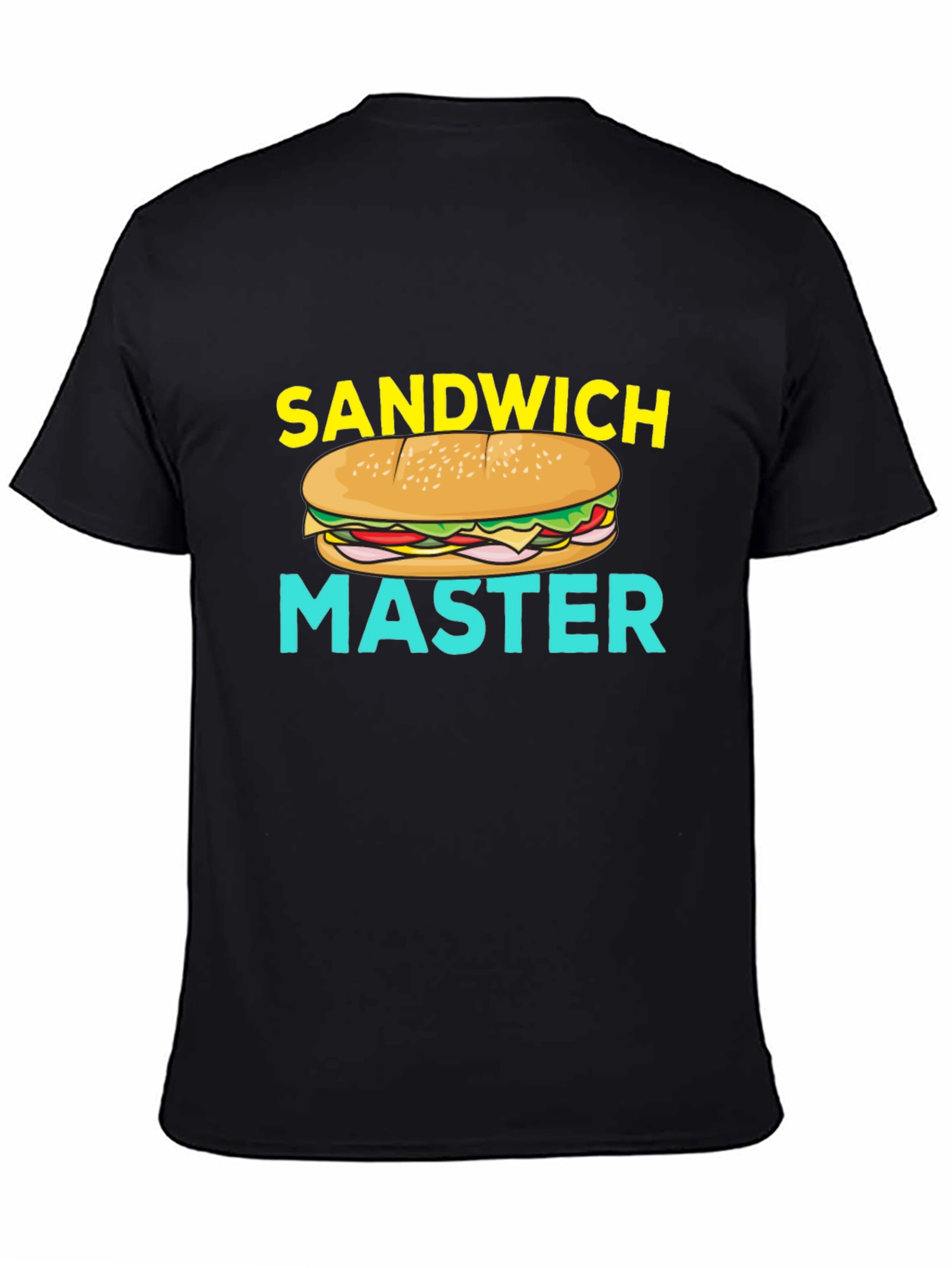 Sandwich Master Graphic T-Shirt - Foodie Gift