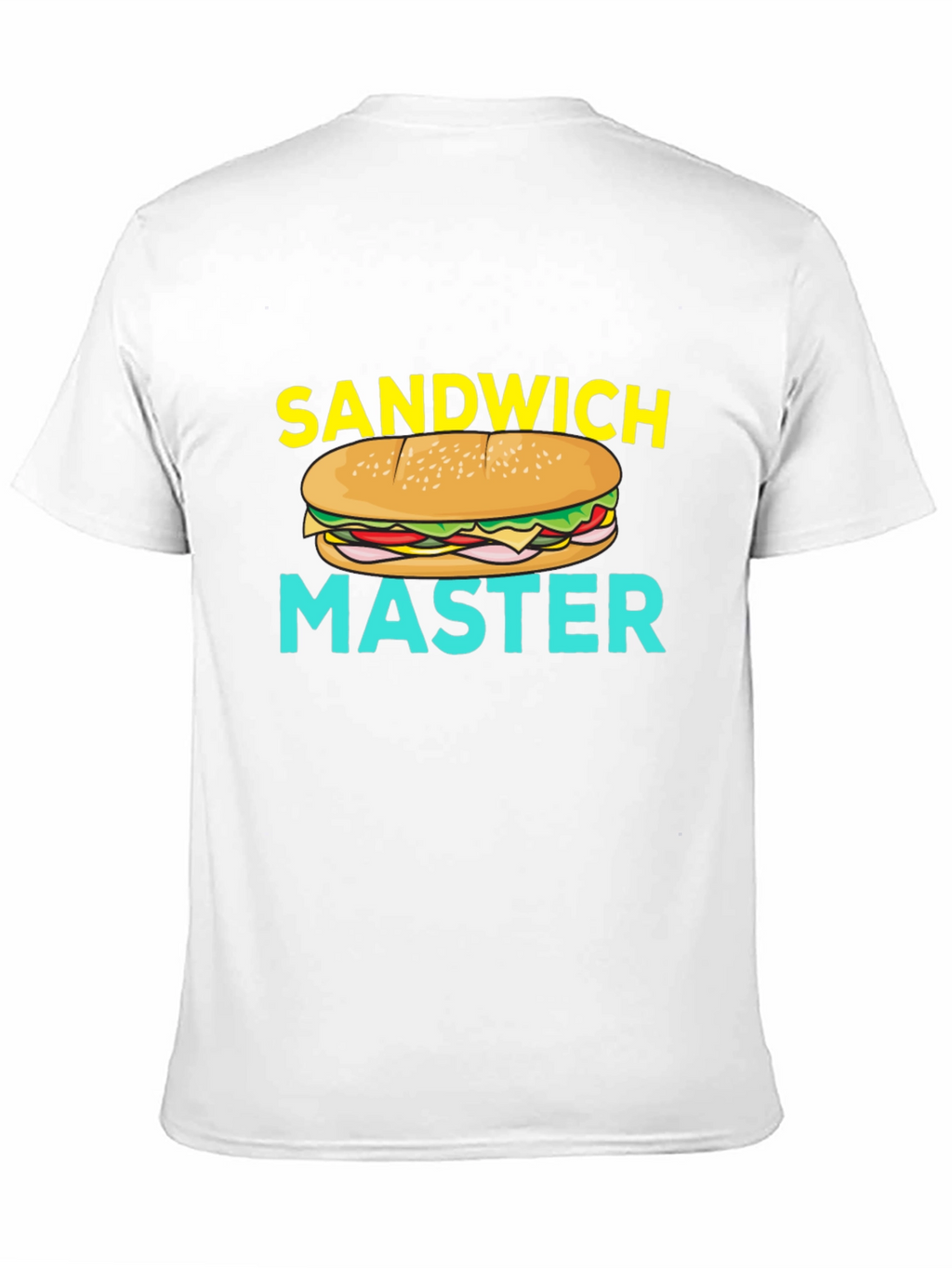 Sandwich Master Graphic T-Shirt - Foodie Gift