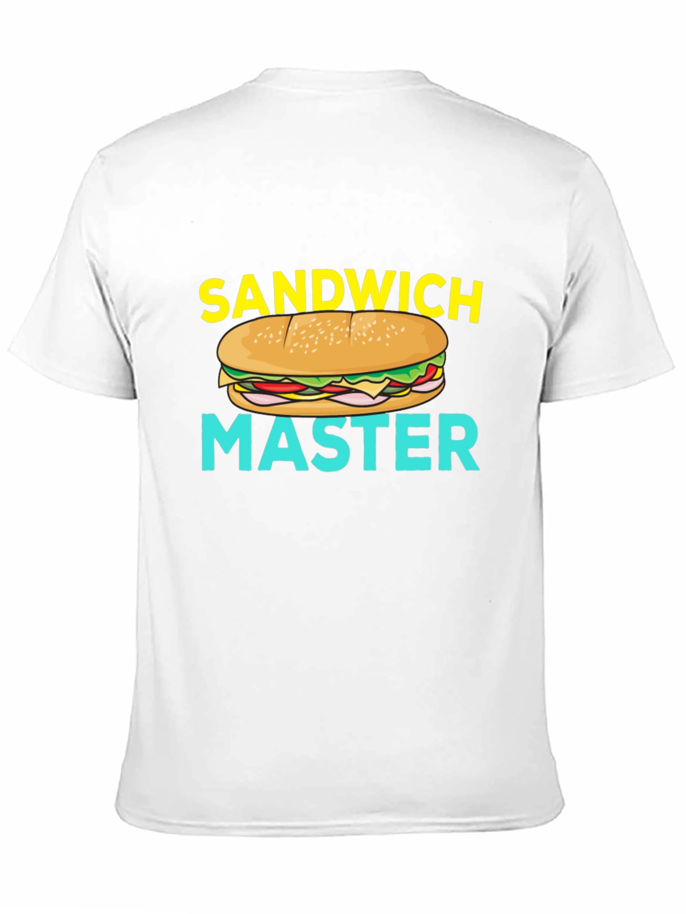 Sandwich Master Graphic T-Shirt - Foodie Gift