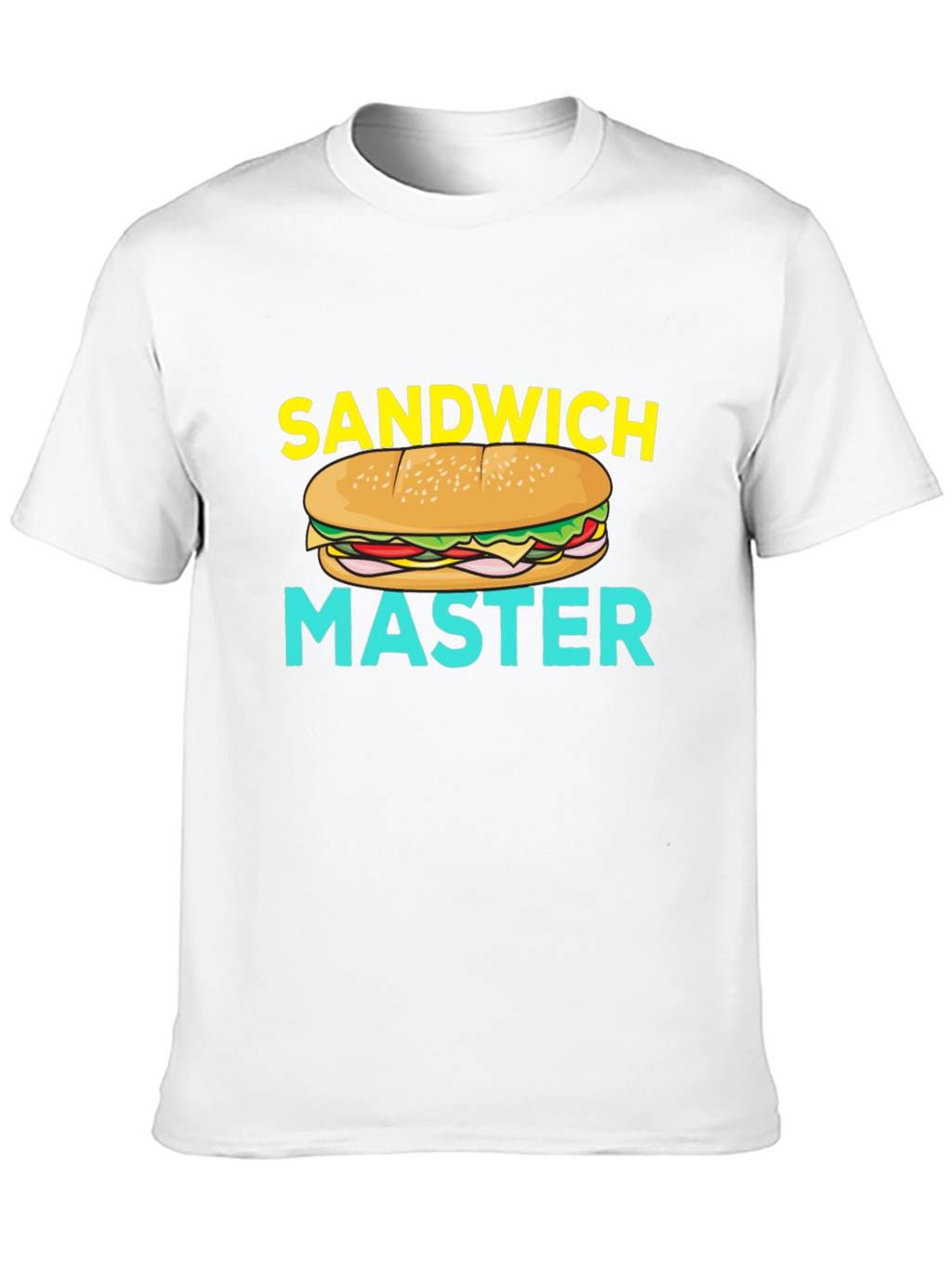 Sandwich Master Graphic T-Shirt - Foodie Gift