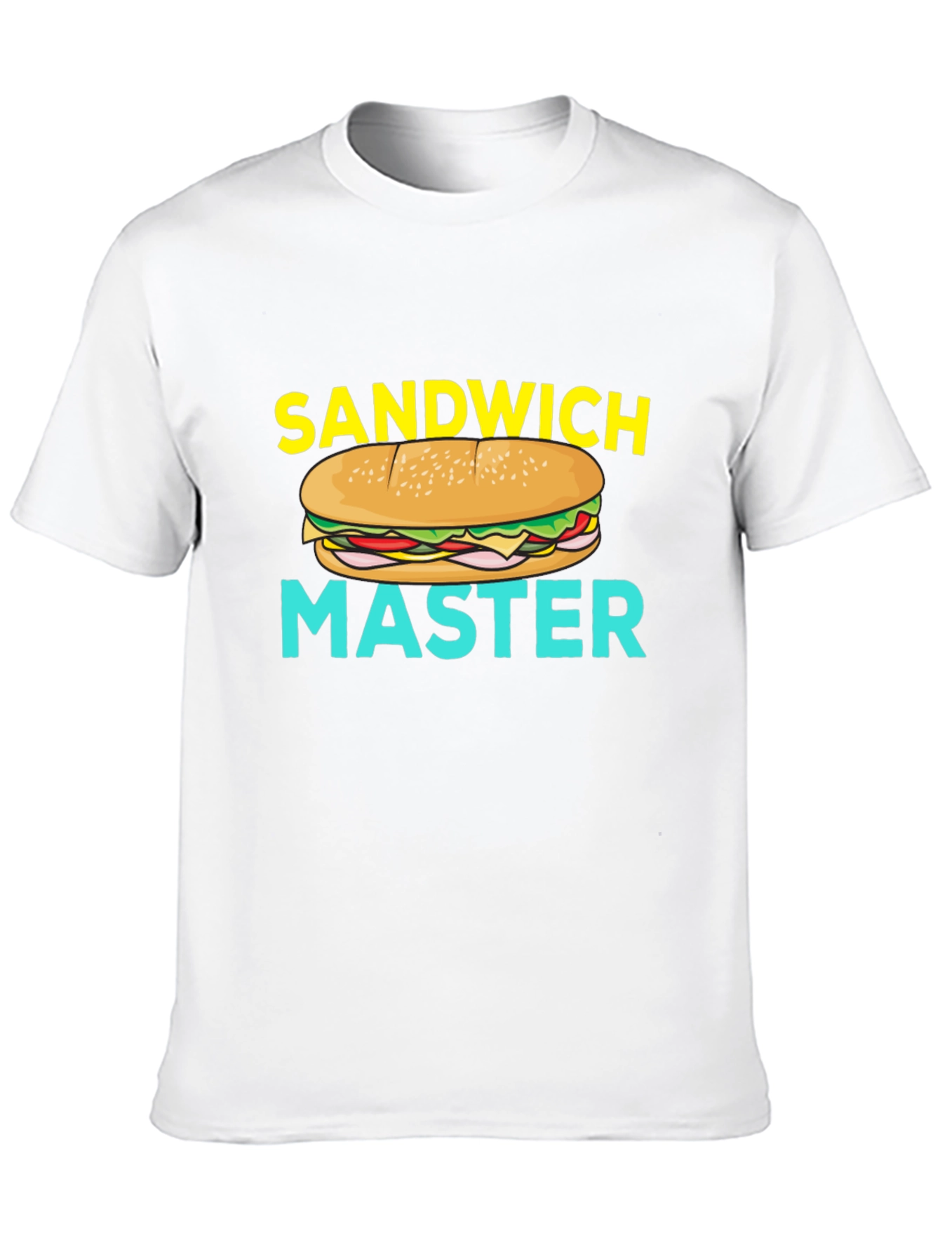 Sandwich Master Graphic T-Shirt - Foodie Gift