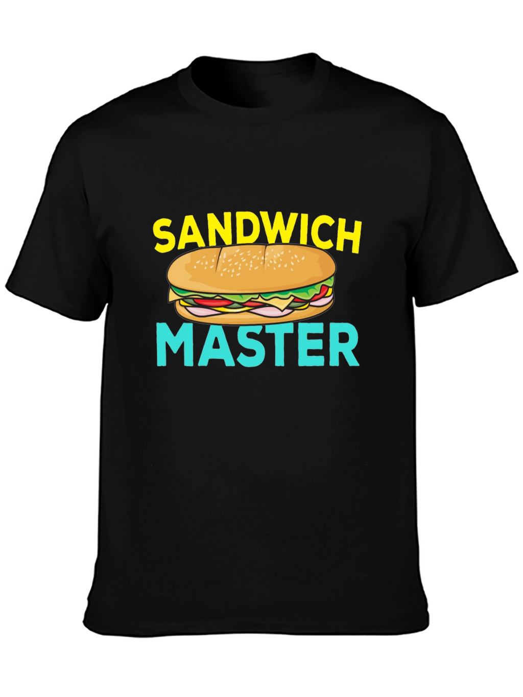 Sandwich Master Graphic T-Shirt - Foodie Gift