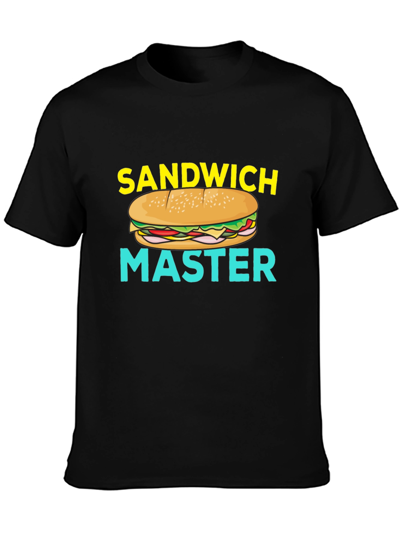 Sandwich Master Graphic T-Shirt - Foodie Gift