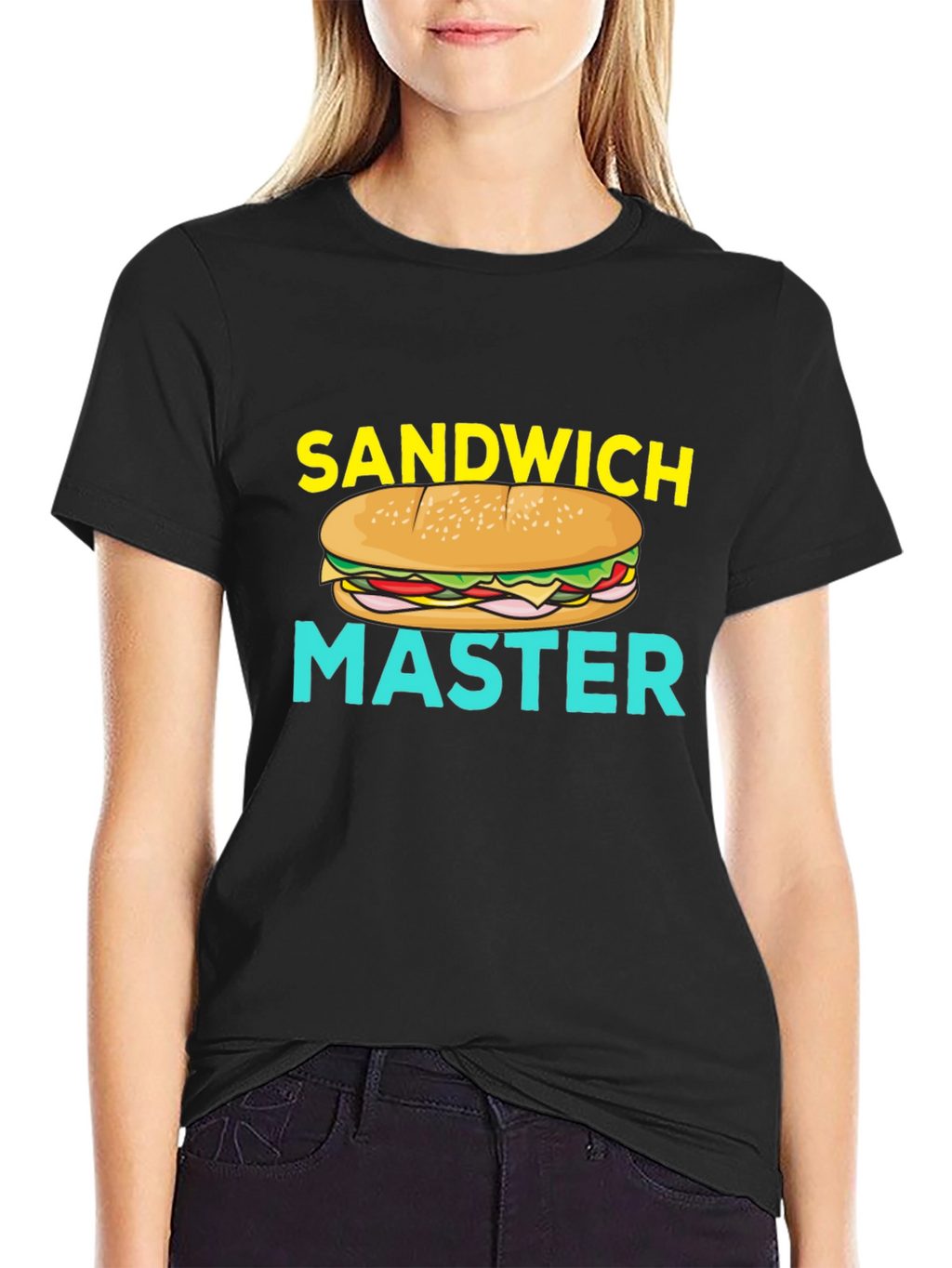 Sandwich Master Graphic T-Shirt - Foodie Gift