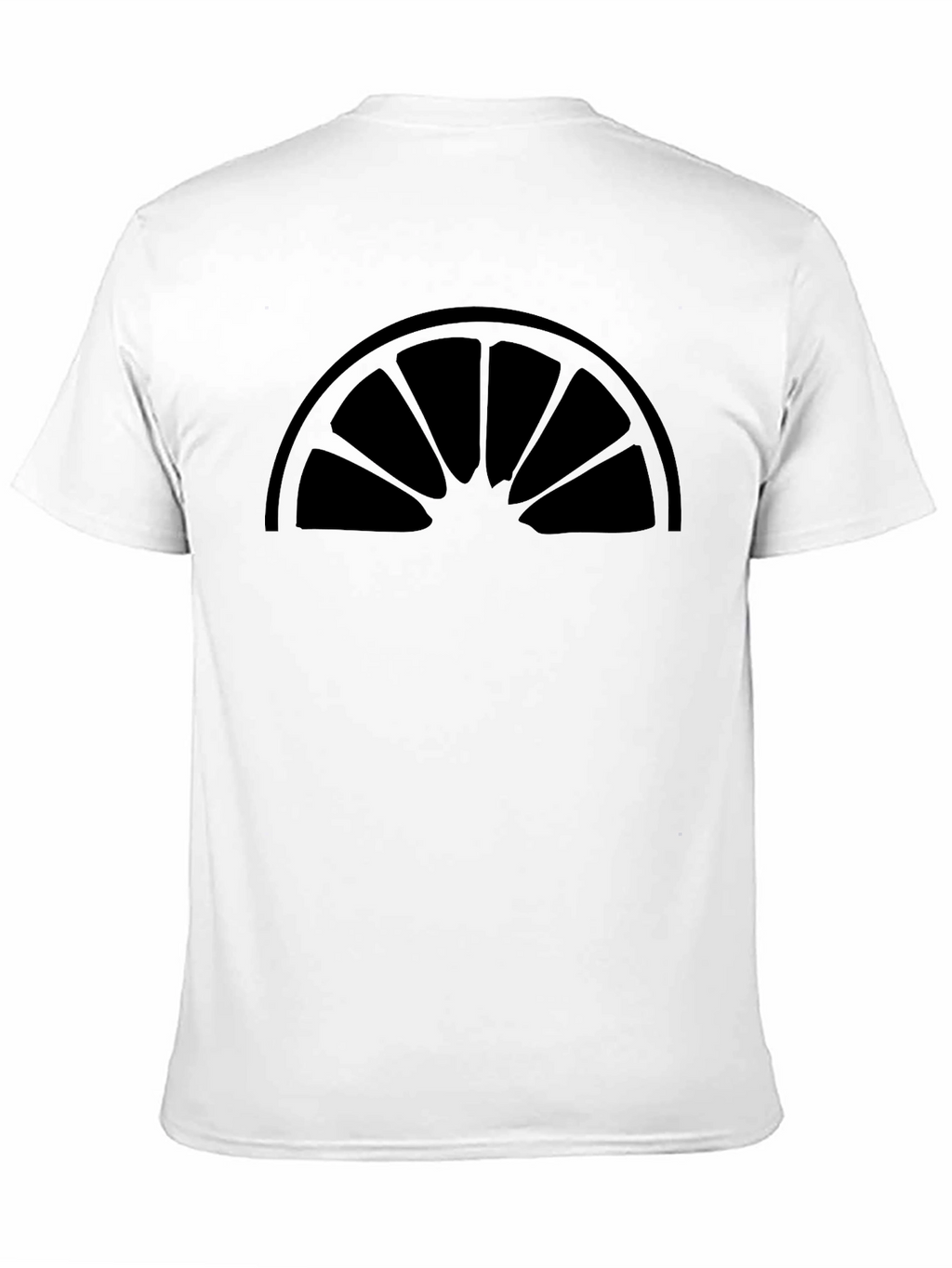 Citrus Slice Graphic Tee - Black