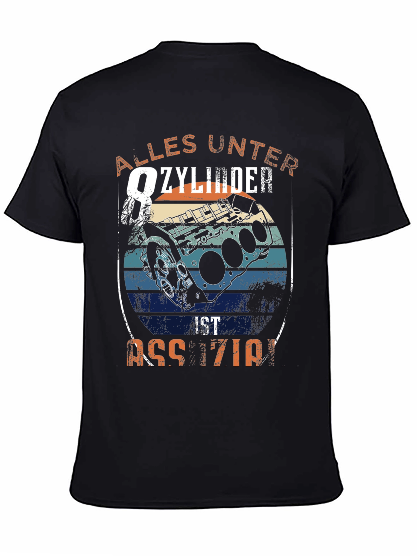 Alles Unter 8 Zylinder T-Shirt